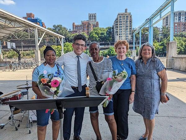 Lorraine Cortez-Vasquez and older adults