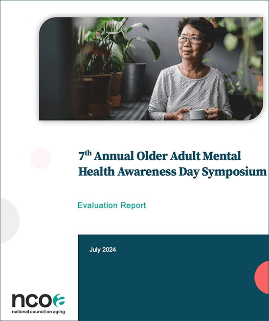 Cover page of 2024 OAMHAD Symposium Evaluation Report