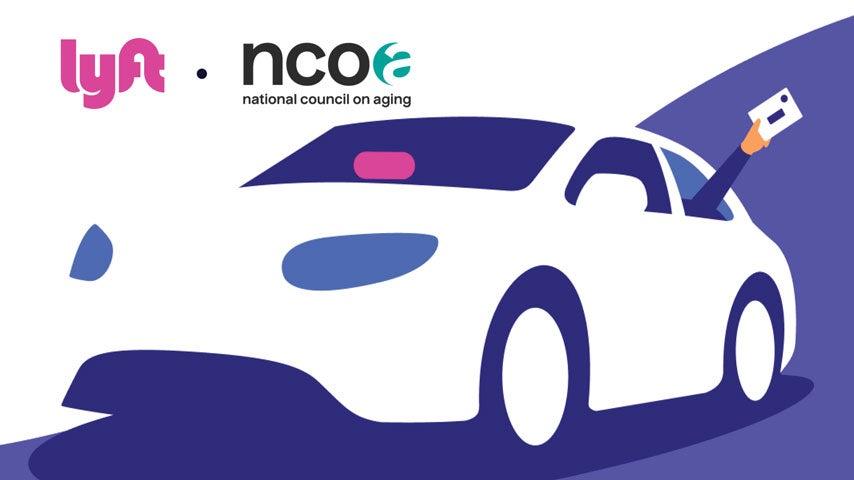 Speak up. Show up. Roll up. Help older adults get to the polls via NCOA-Lyft reduced rides.