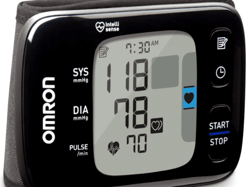 The Omron 7 Series Wrist blood pressure monitor