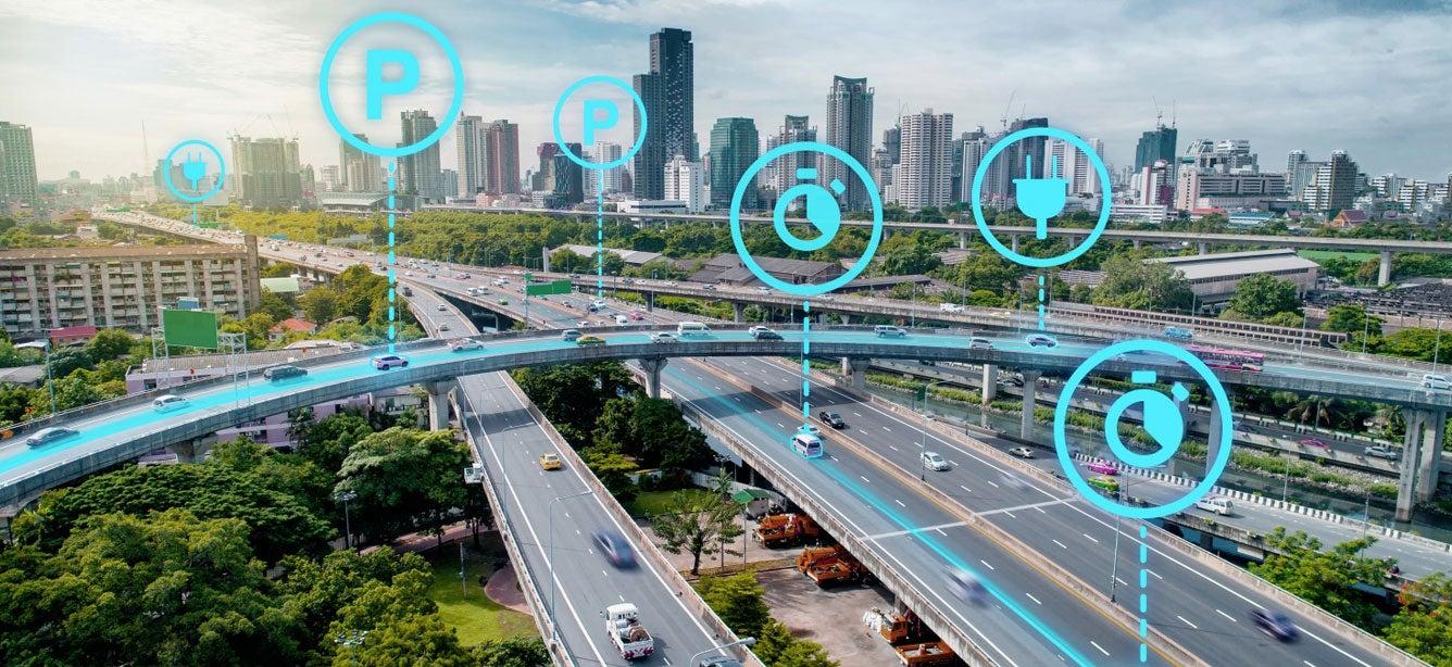 The Volkswagen specialists are concerned not only with solutions for individual road users but also with the control possibilities of urban traffic planning.
