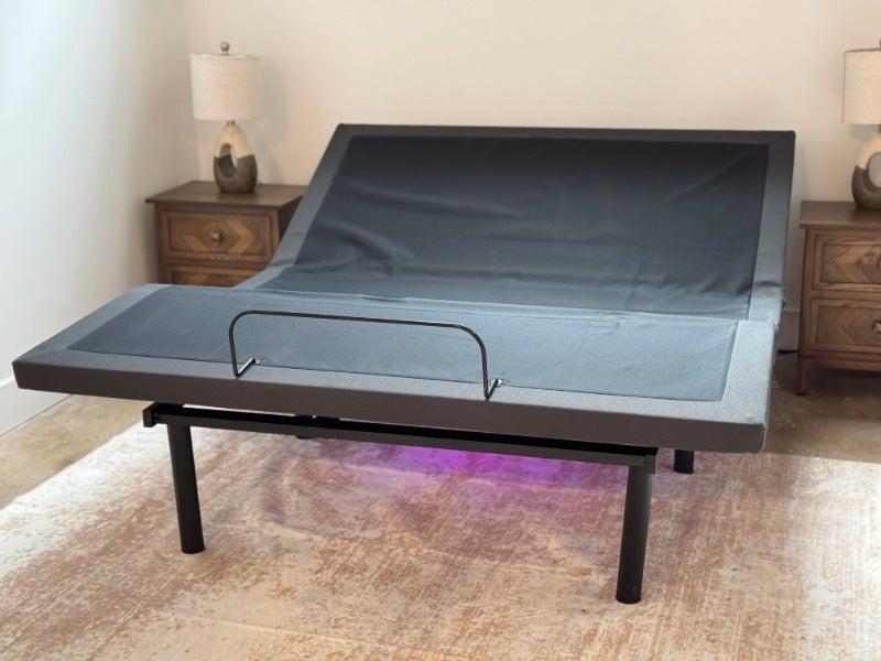 The Brooklyn Bedding Ascension Luxe Adjustable Base in a Zero Gravity position