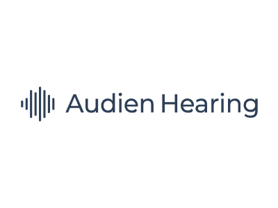 The Audien hearing aid brand logo