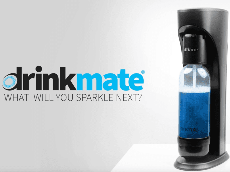 The Drinkmate OmniFizz Sparkling Water/Soda Maker