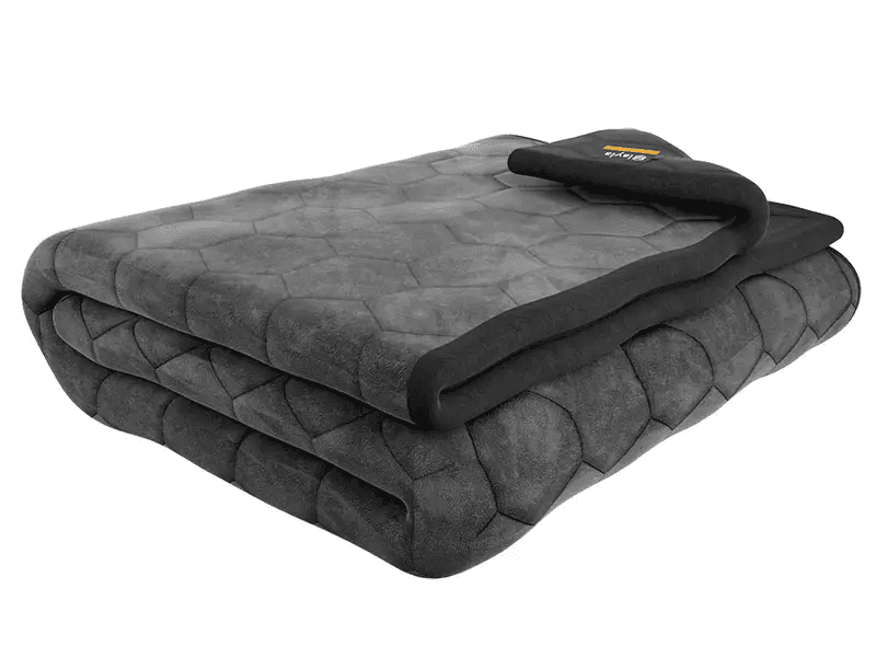 The Layla weighted blanket in dark grey