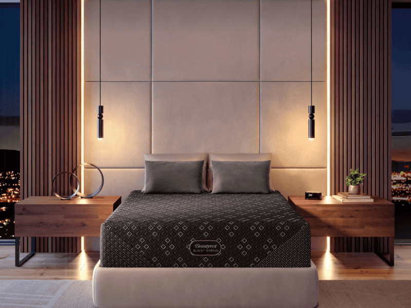 The Beautyrest Black Hybrid XCS mattress