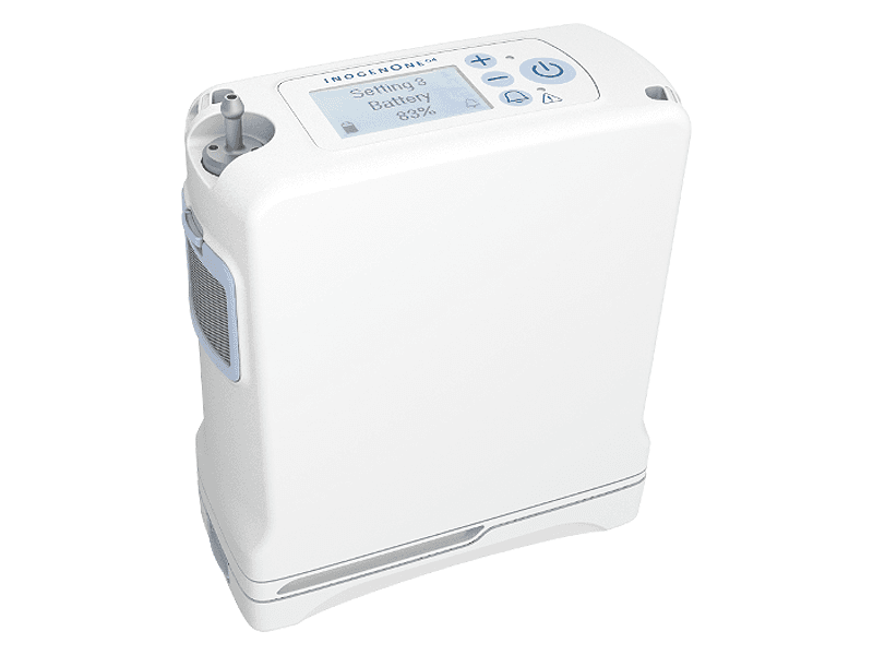 The Inogen One G4 portable oxygen concentrator