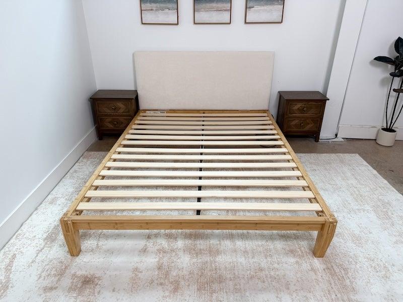 The Nectar Bamboo Platform Bed Frame
