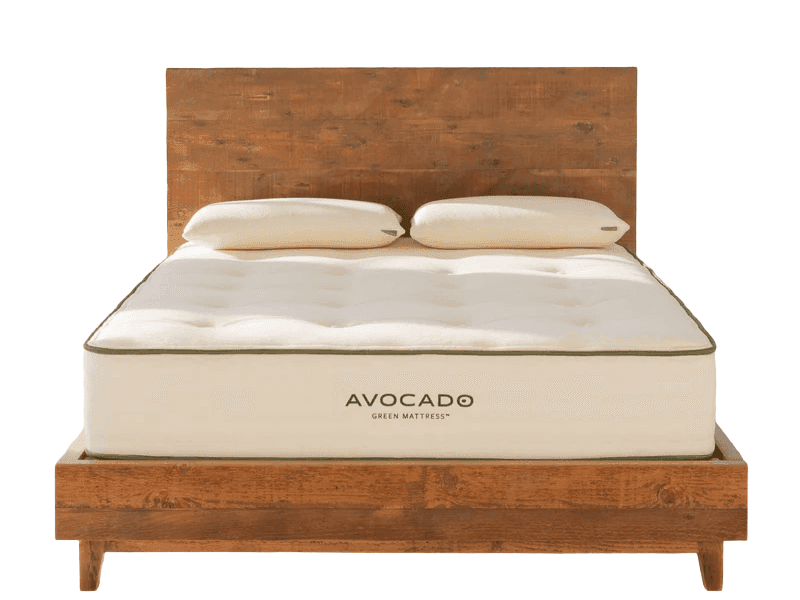 The Avocado Green latex mattress