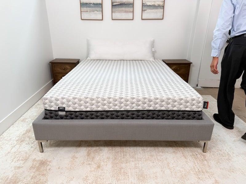The Saatva Santorini Platform Bed Frame