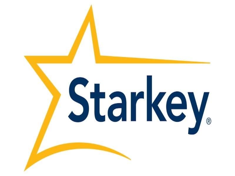The Starkey logo.