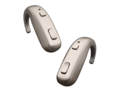 Champagne ReSound Enzo IA hearing aids