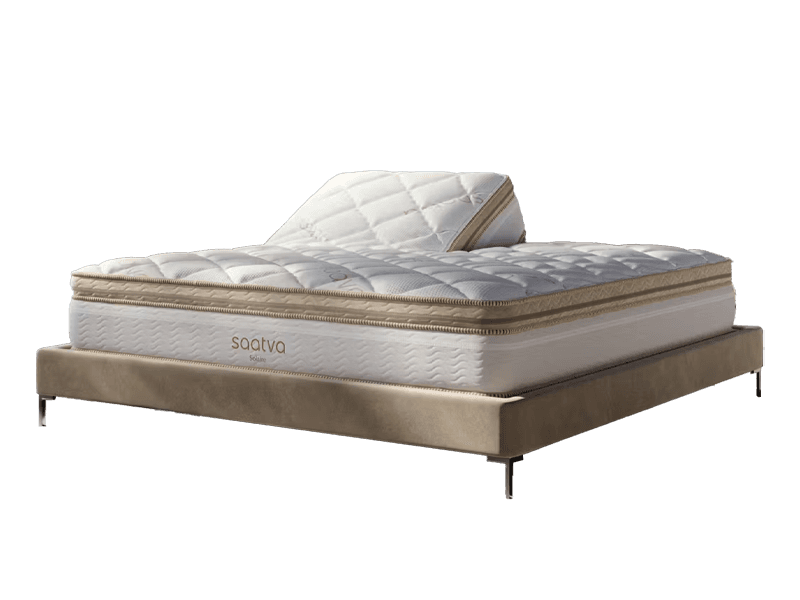 The Saatva Solaire adjustable firmness mattress