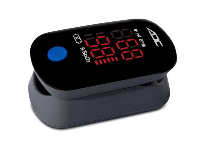 The ADC Advantage 2200 Fingertip Pulse Oximeter