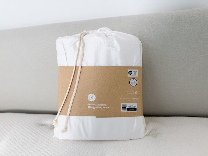 The Silk & Snow Egyptian Cotton Sheet Set