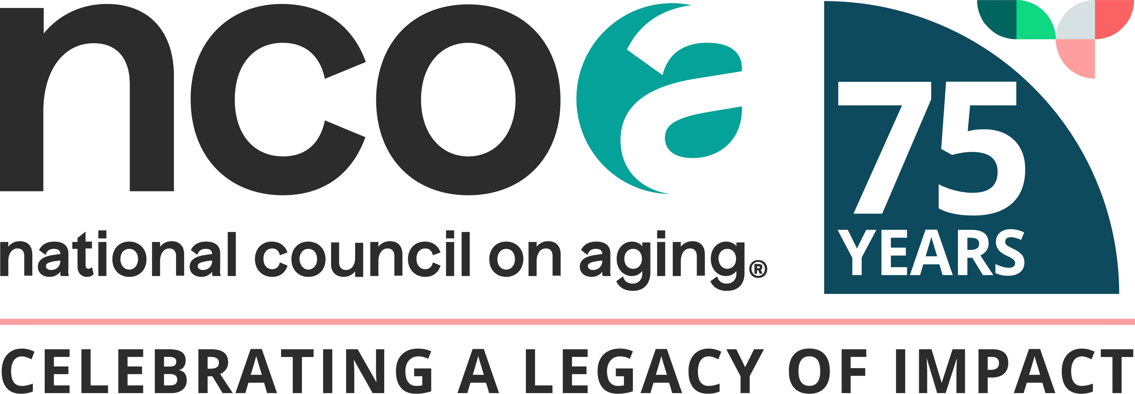 ncoa 75th anniversary logo