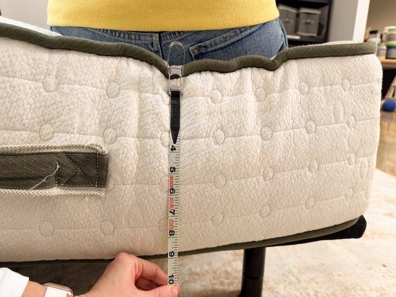 The Avocado Green latex mattress