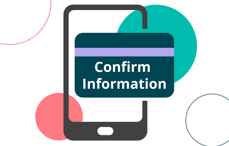 Scam Tip #3: Confirm Information (for how to send money safely online)
