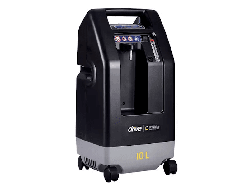 The DeVilbiss 10 Liter oxygen concentrator