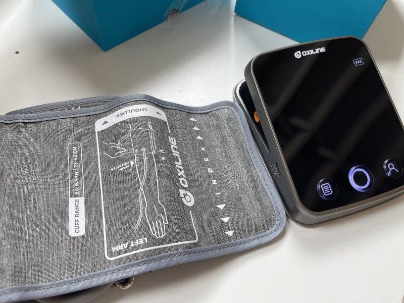 The Oxiline XS Pro Blood Pressure monitor and cuff
