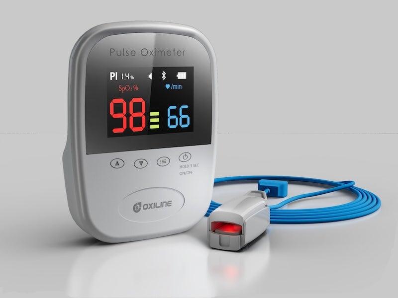 The Oxiline Pulse MD Pro pulse oximeter