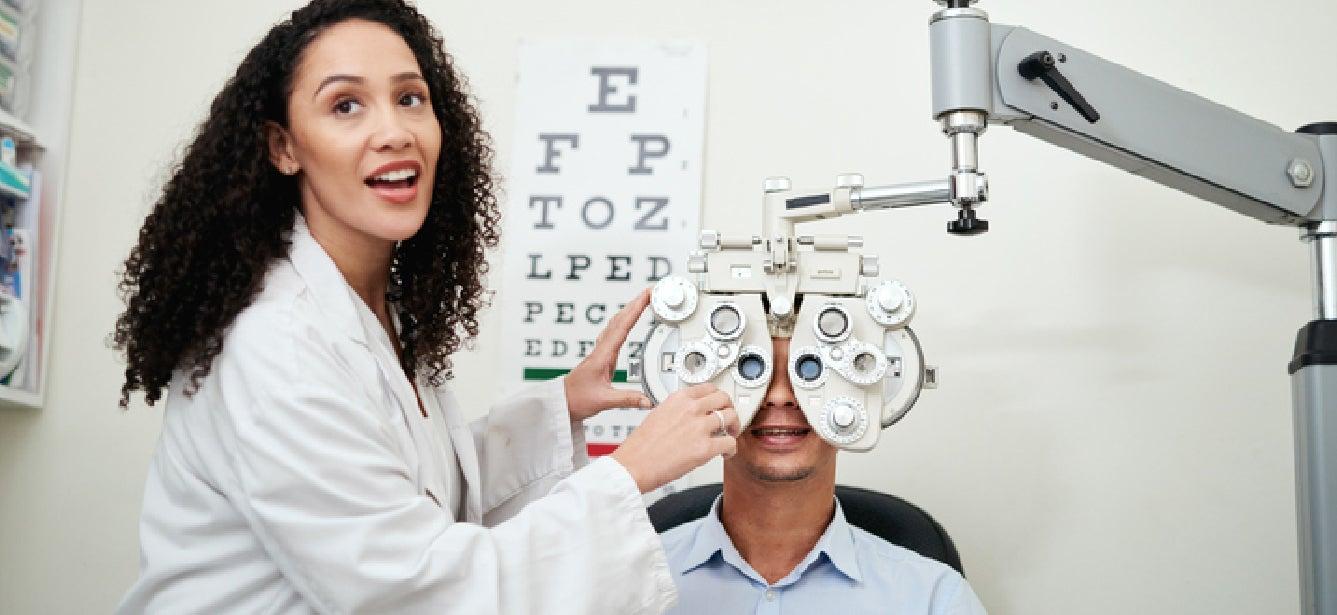 A routine eye exam is essential for healthy vision. Use our questions to ask your doctor about your risk factors for eye disease.