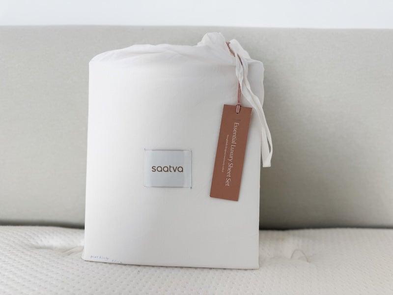 The Saatva Essential Luxury Sheet set