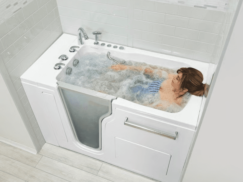Ella’s Bubbles Ultra S-Shape Walk-In Tub