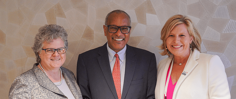 Kathy Greenlee, Edwin Walker, and Ramsey Alwin