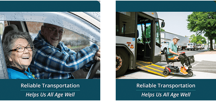 Reliable Transportation Helps Us All Age Well