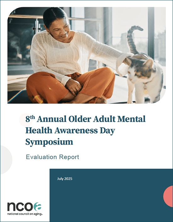 Cover page of 2025 OAMHAD Symposium Evaluation Report