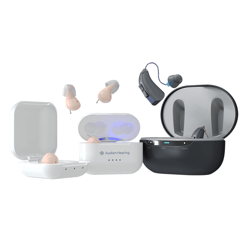 The Audien Atom 2 and the Audien Atom Pro 2 side-by-side