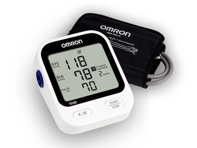 The Omron 5 Series blood pressure monitor