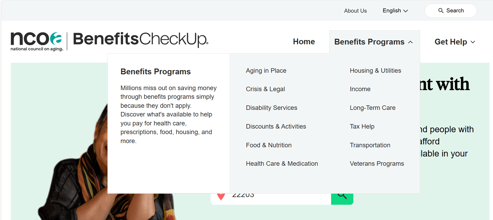 How Does NCOA's BenefitsCheckUp Connect Older Adults with Benefits?