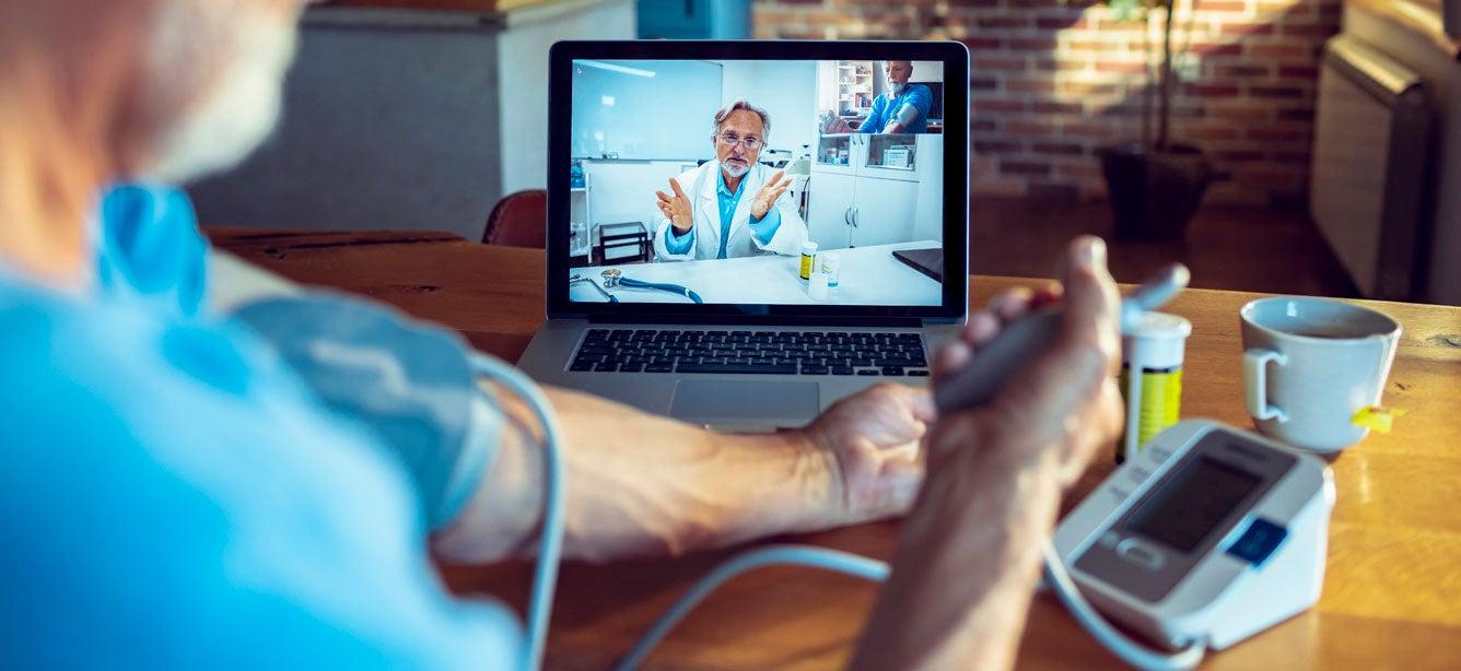 A telehealth service is a full visit with a provider that requires real-time communication through audio and video technology. Find out how Medicare covers telehealth.